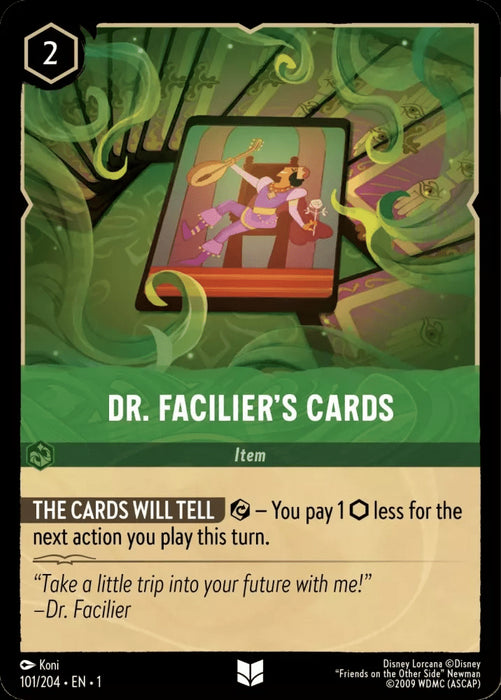 Dr. Facilier's Cards (Foil) - 101/204