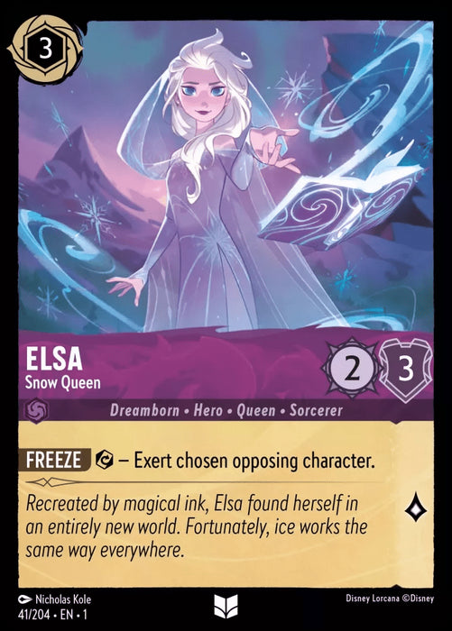 Elsa (Foil) : Snow Queen - 41/204