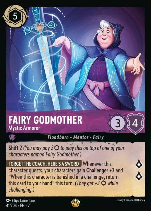 Fairy Godmother (Foil) : Mystic Armorer - 41/204