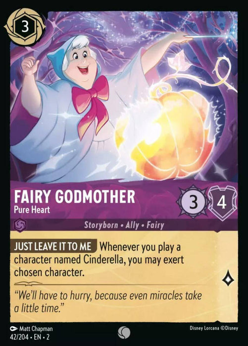 Fairy Godmother (Foil) : Pure Heart - 42/204