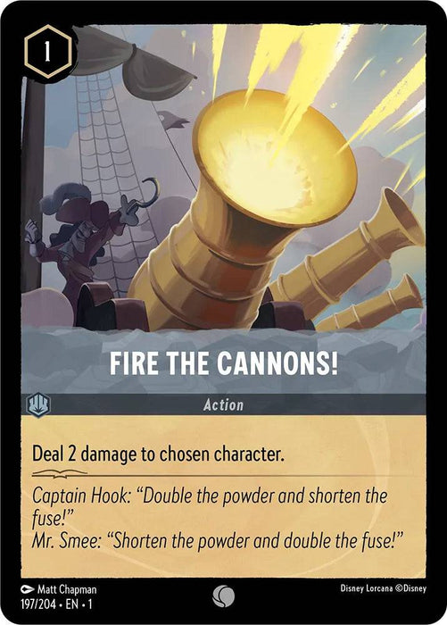 Fire the Cannons! (Foil) - 197/204