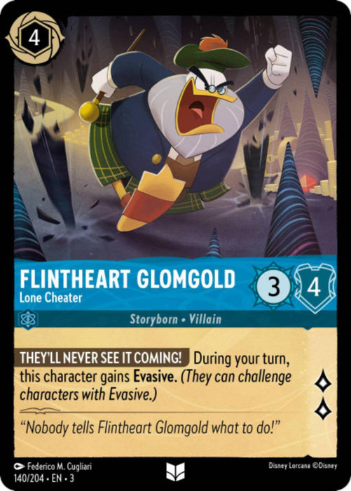 Flintheart Glomgold : Lone Cheater - 140/204