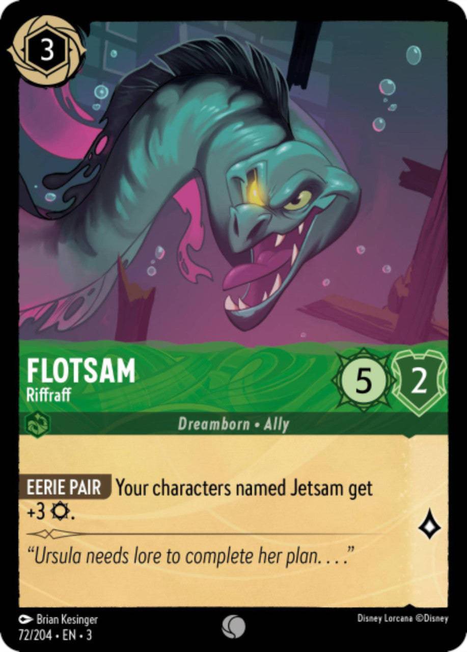 Flotsam (Foil) : Riffraff - 72/204 - Lockett Labs UK
