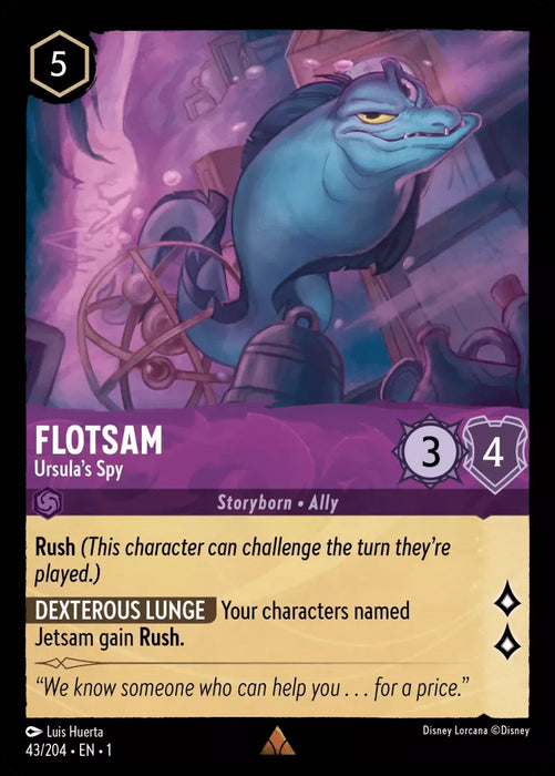 Flotsam (Foil) : Ursula's Spy - 43/204