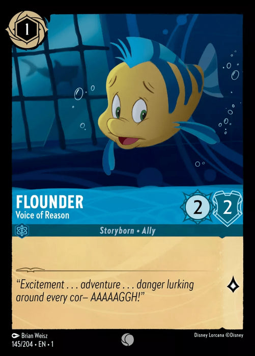 Flounder (Foil) : Voice of Reason - 145/204