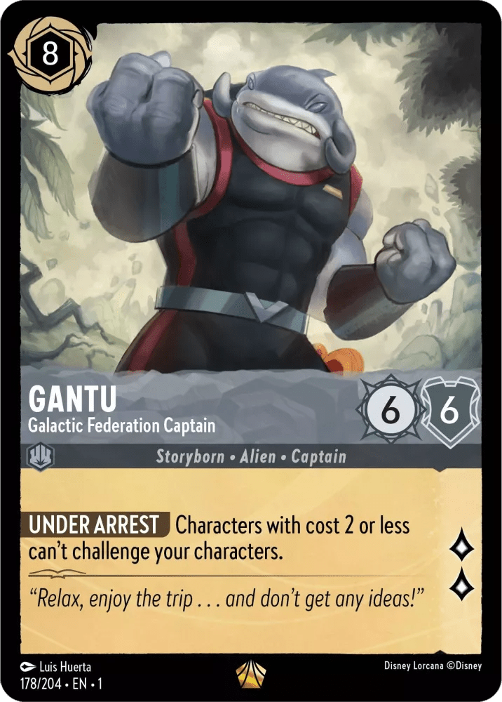 Gantu : Galactic Federation Captain - 178/204 - Lockett Labs UK