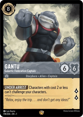 Gantu : Galactic Federation Captain - 178/204 - Lockett Labs UK