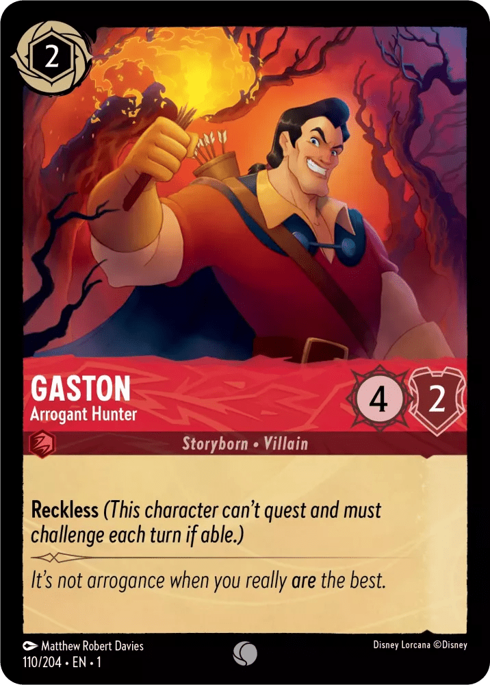 Gaston : Arrogant Hunter - 110/204 - Lockett Labs UK