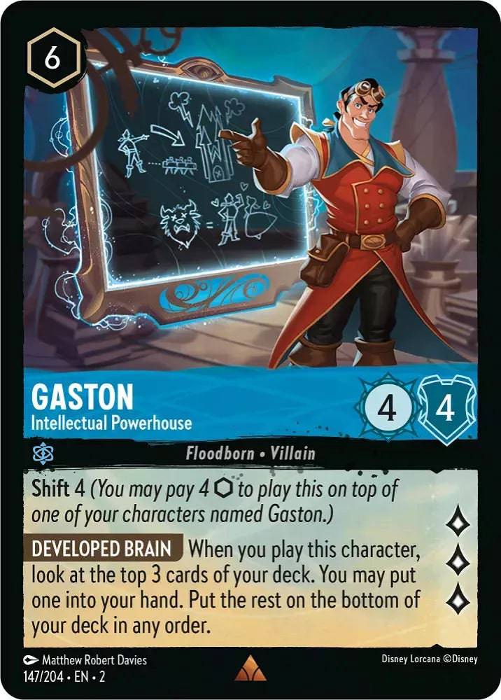 Gaston : Intellectual Powerhouse - 147/204 - Lockett Labs UK