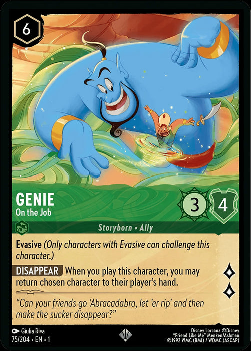 Genie (Foil) : On the Job - 75/204