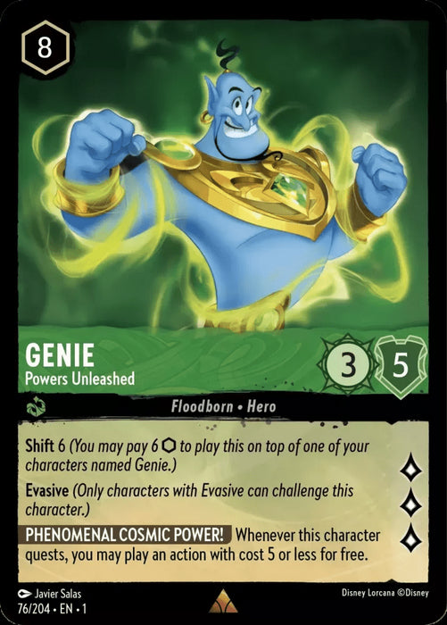 Genie (Foil) : Powers Unleashed - 76/204