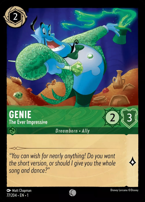 Genie (Foil) : The Ever Impressive - 77/204