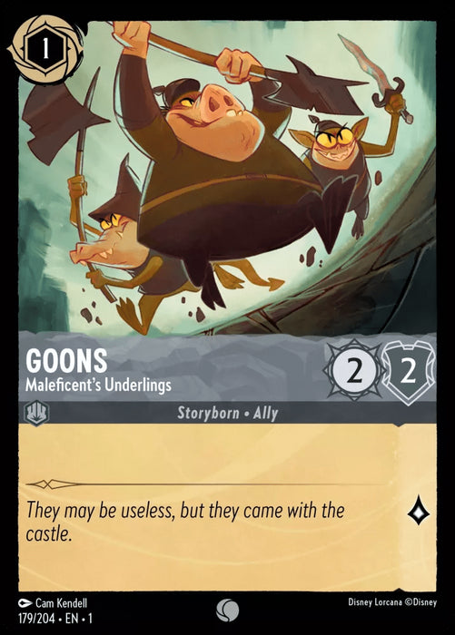 Goons (Foil) : Maleficent's Underlings - 179/204