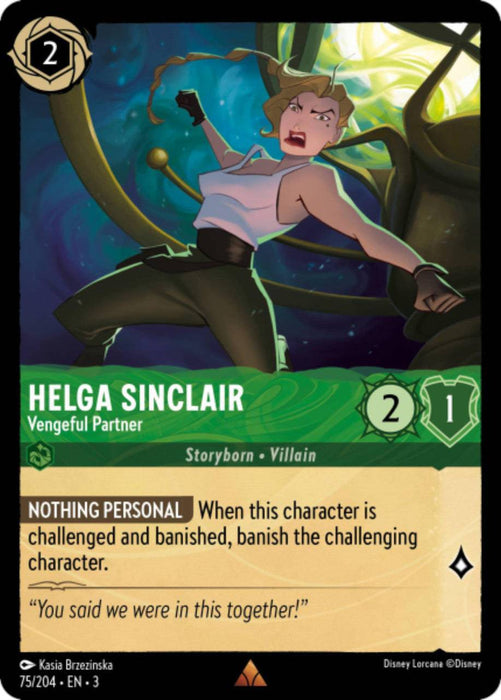 Helga Sinclair : Vengeful Partner - 75/204