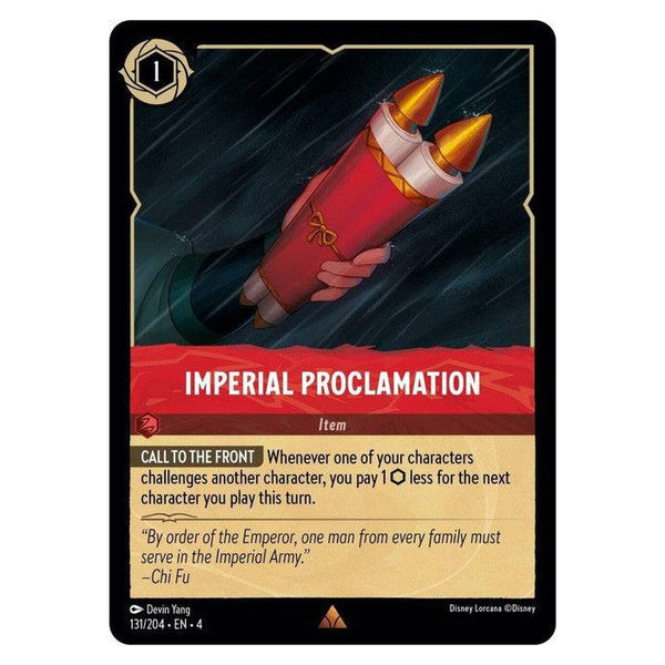 Imperial Proclamation - 131/204