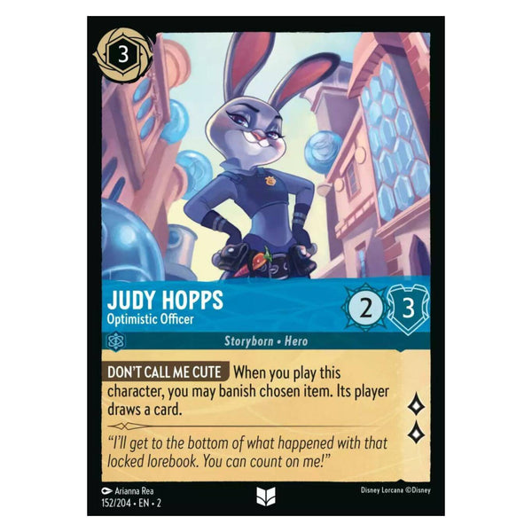 Judy Hopps (Foil) : Optimistic Officer - 152/204