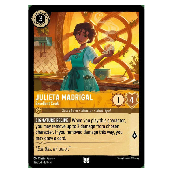 Julieta Madrigal : Excellent Cook - 13/204