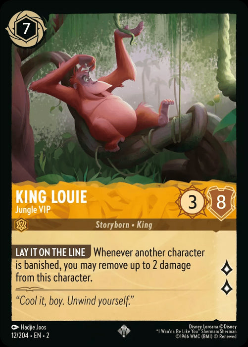 King Louie : Jungle VIP - 12/204