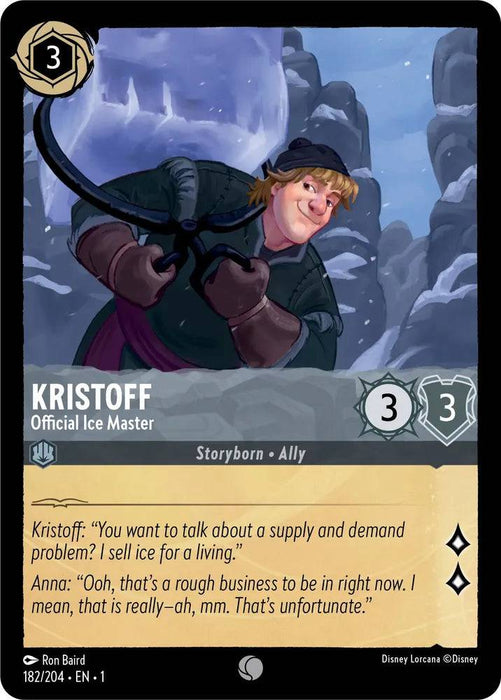 Kristoff (Foil) : Official Ice Master - 182/204