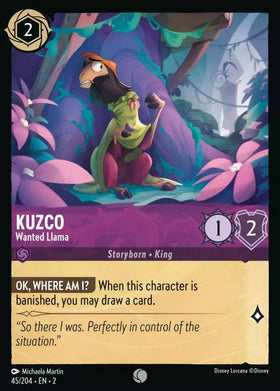 Kuzco : Wanted Llama - 45/204
