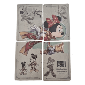 Lorcana Minnie Mouse Wide-Eyed Diver 4 Card Set