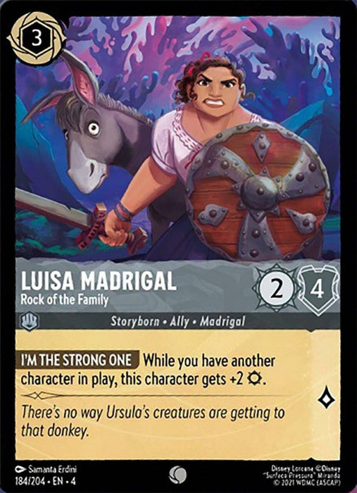 Luisa Madrigal (Foil) : Rock of the Family - 184/204