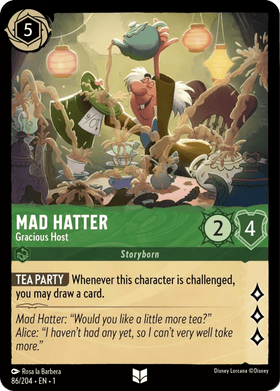 Mad Hatter : Gracious Host - 86/204