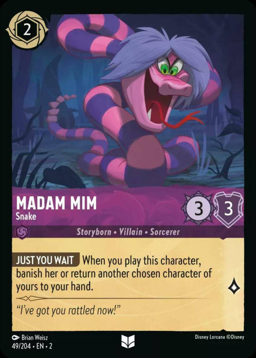 Madam Mim (Foil) : Snake - 49/204