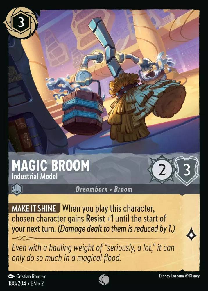 Magic Broom : Industrial Model - 188/204 - Lockett Labs UK