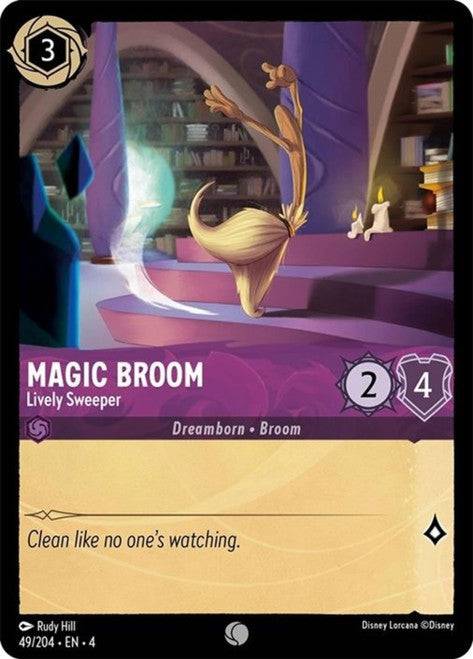 Magic Broom : Lively Sweeper - 49/204 - Lockett Labs UK