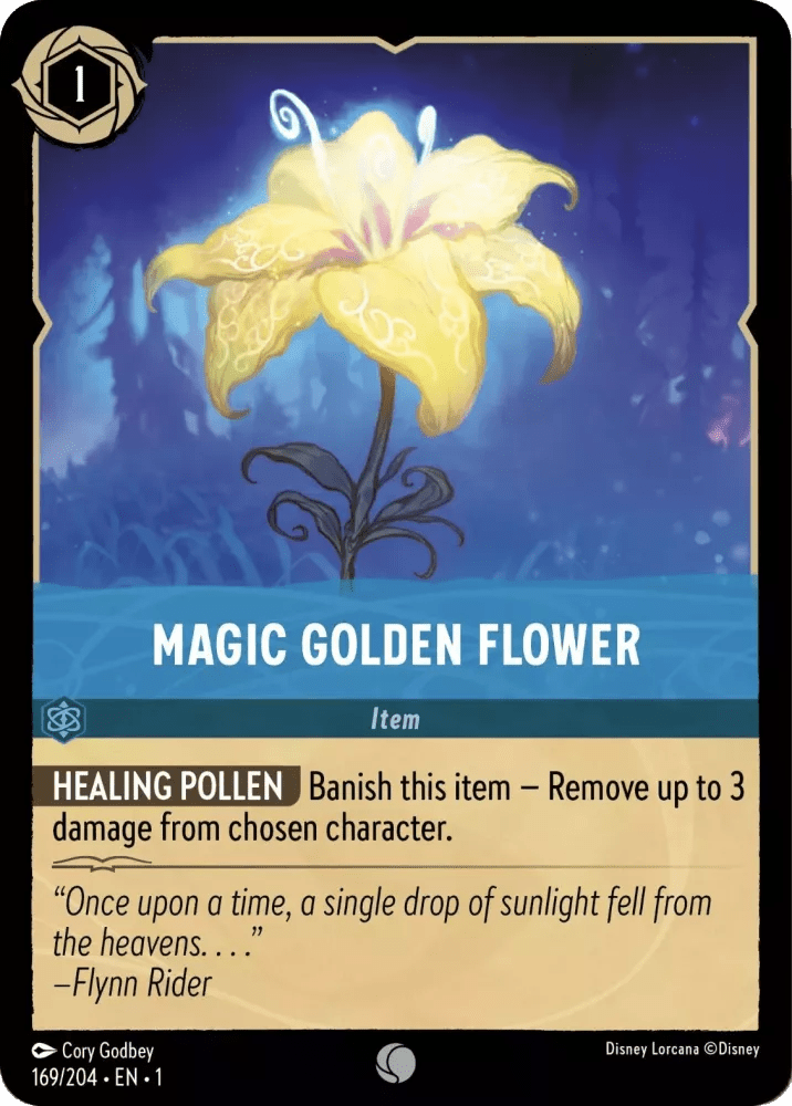 Magic Golden Flower (Foil) - 169/204 - Lockett Labs UK