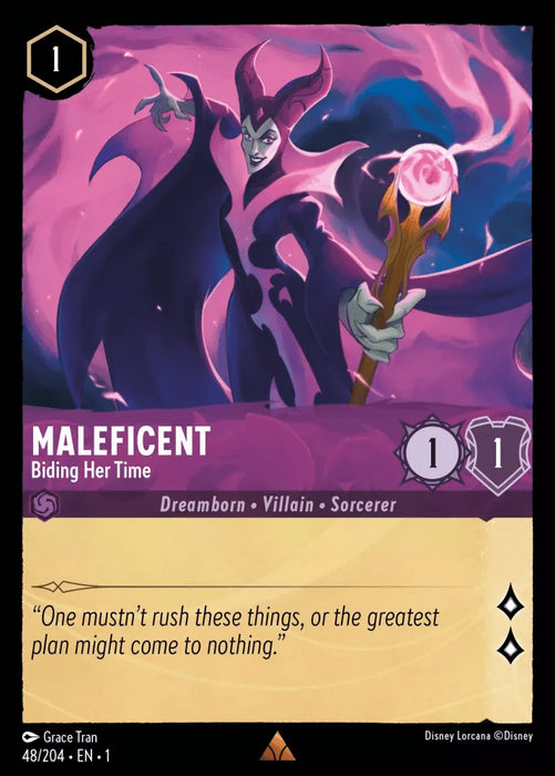 Maleficent (Foil) : Biding Her Time - 48/204