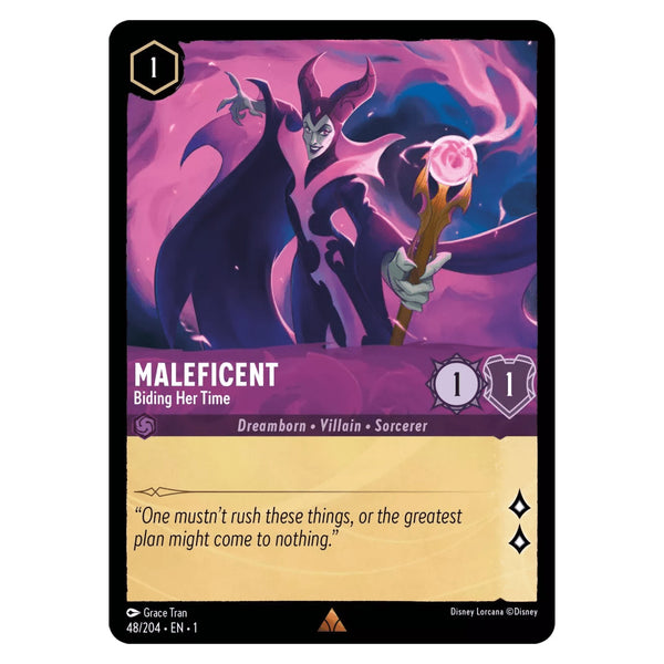 Maleficent (Foil) : Biding Her Time - 48/204