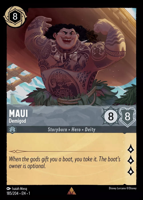 Maui (Foil) : Demigod - 185/204