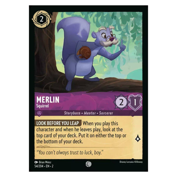 Merlin (Foil) :  Squirrel - 54/204
