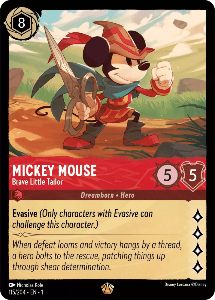 Mickey Mouse : Brave Little Tailor - 115/204
