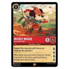 Mickey Mouse (Foil) : Brave Little Tailor - 115/204