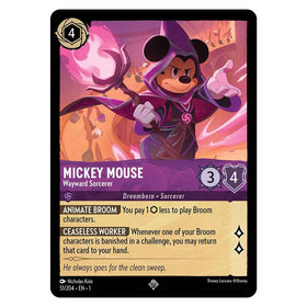 Mickey Mouse (Foil) : Wayward Sorcerer - 51/204