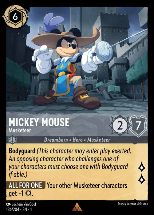 Mickey Mouse : Musketeer - 186/204