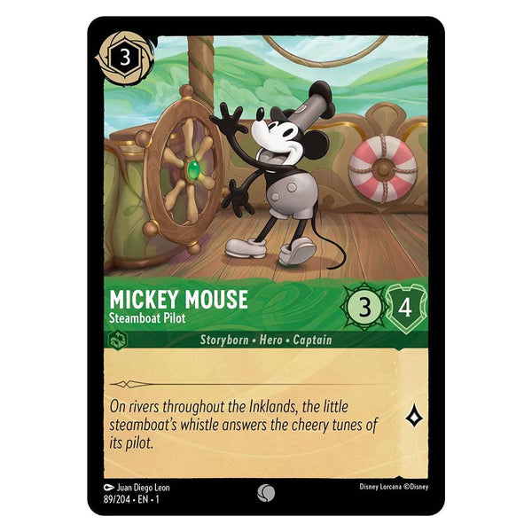 Mickey Mouse : Steamboat Pilot - 89/204