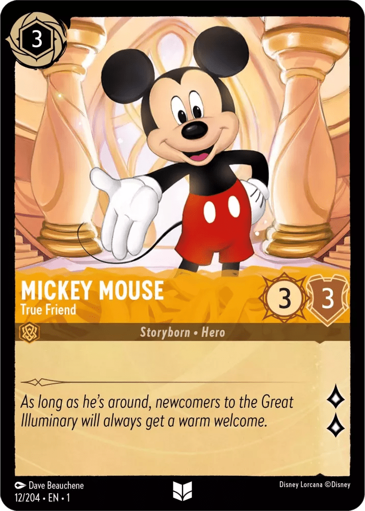 Mickey Mouse : True Friend - 12/204 - Lockett Labs UK