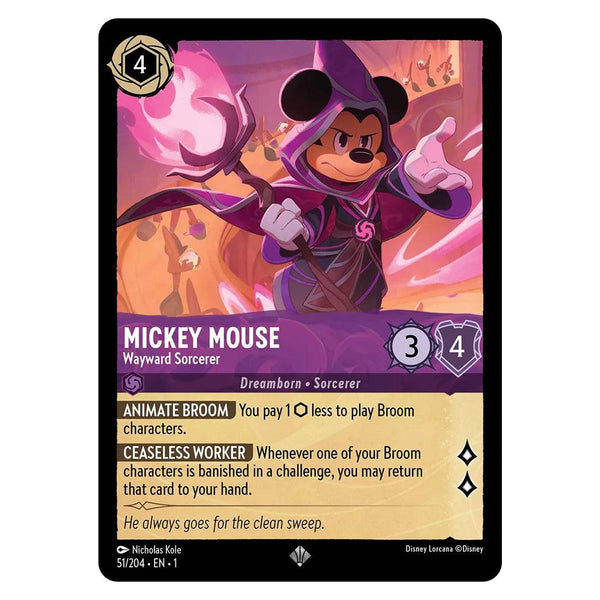 Mickey Mouse : Wayward Sorcerer - 51/204