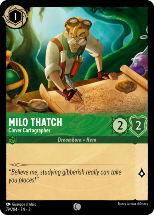 Milo Thatch : Clever Cartographer - 79/204