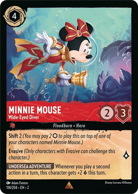 Minnie Mouse : Wide-Eyed Diver - 114/204