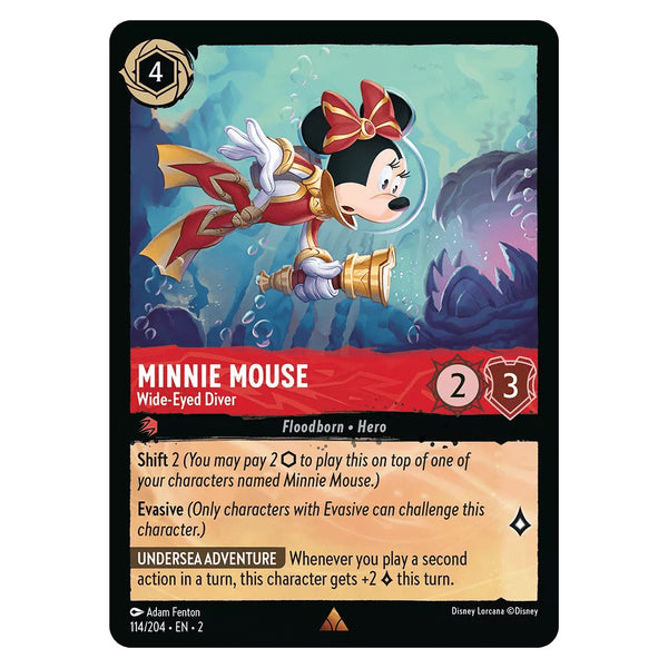 Minnie Mouse : Wide-Eyed Diver - 114/204