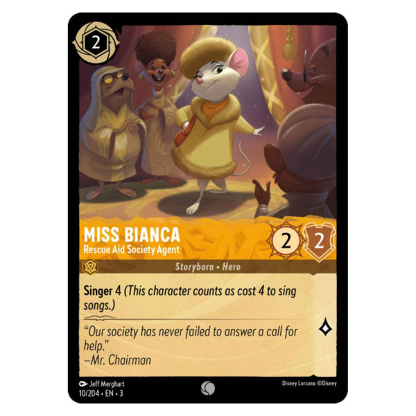 Miss Bianca : Rescue Aid Society Agent - 10/204