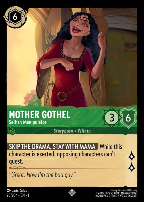 Mother Gothel : Selfish Manipulator - 90/204