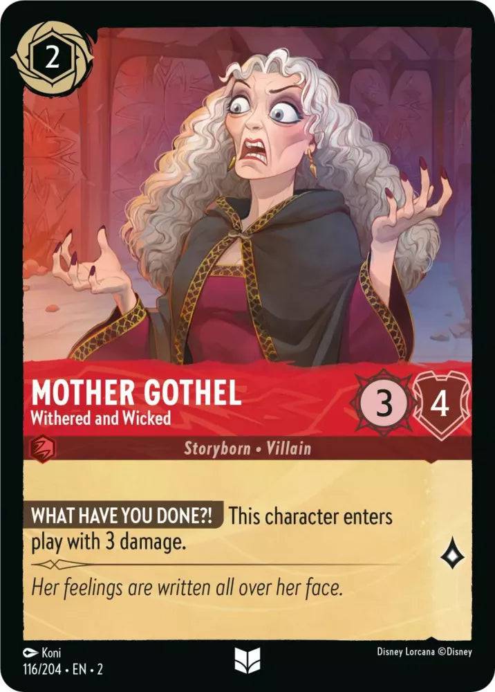 Mother Gothel : Withered and Wicked - 116/204 - Lockett Labs UK