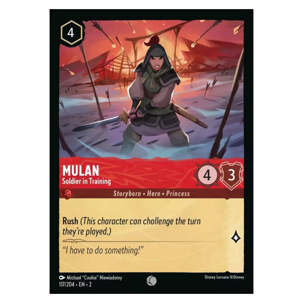 Mulan (Foil) : Soldier in Training - 117/204