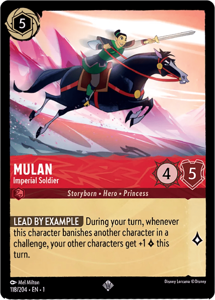 Mulan : Imperial Soldier - 118/204 - Lockett Labs UK